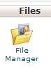 cPanel File Manager tool