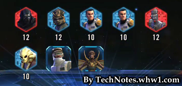 9th Opening Of Chromium Mega Pack in Star Wars Galaxy Of Heroes Game